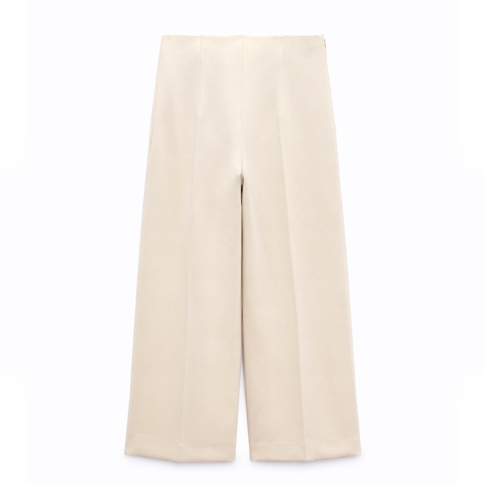 ZARA Cullote - Bone off white - size 0 / 32 / xs